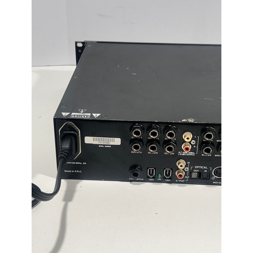 Digidesign Digi 002 Rack FireWire Audio Interface 96kHz 2U Rackmount Pro Tools - Picture 8 of 16